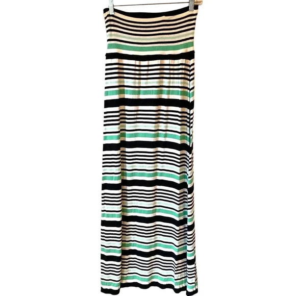 Max Studio Dresses & Skirts - Max Studio Stretchy Striped Beach Summer Maxi Skirt women size M
